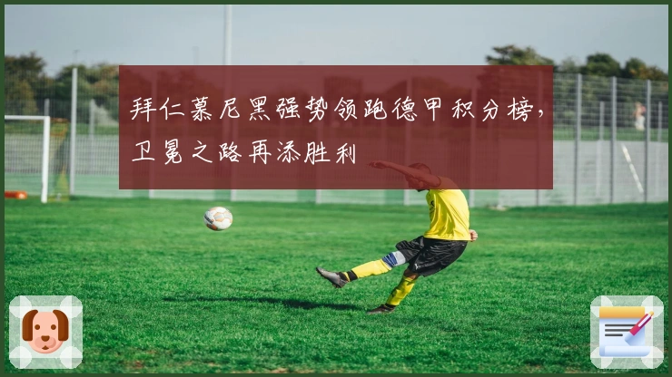 拜仁慕尼黑强势领跑德甲积分榜，卫冕之路再添胜利